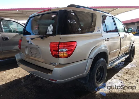 2003 Toyota Sequoia Sr5 V8 from USA, damaged, VIN 5TDZT34A73S159313